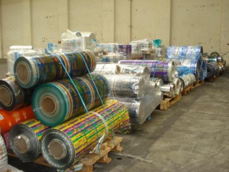 Stocklot of plastic and paper
